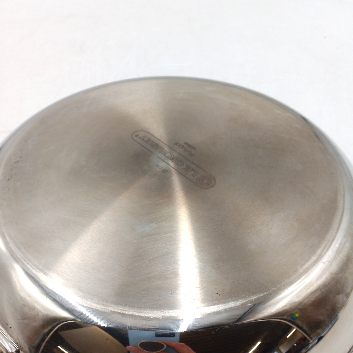 Le Creuset Pfanne Küchenzubehör 3 ply PLUS Edelstahl 28 cm für Braten Ko