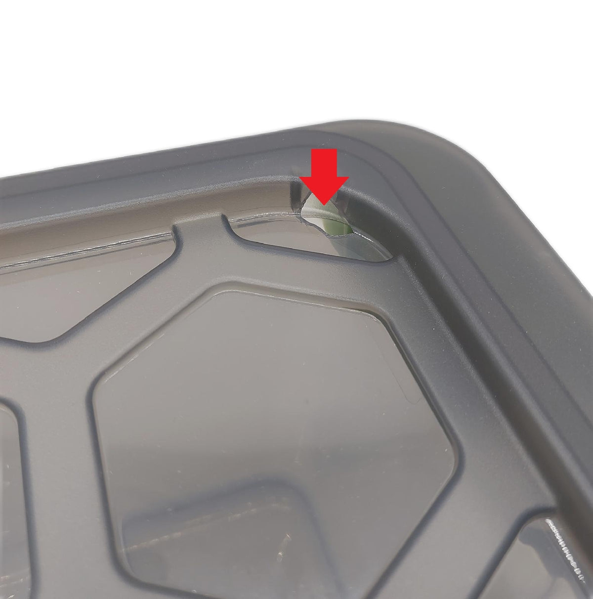 Rotho Evo Total Protection Aufbewahrungsbox 30l mit Loch im Deckel