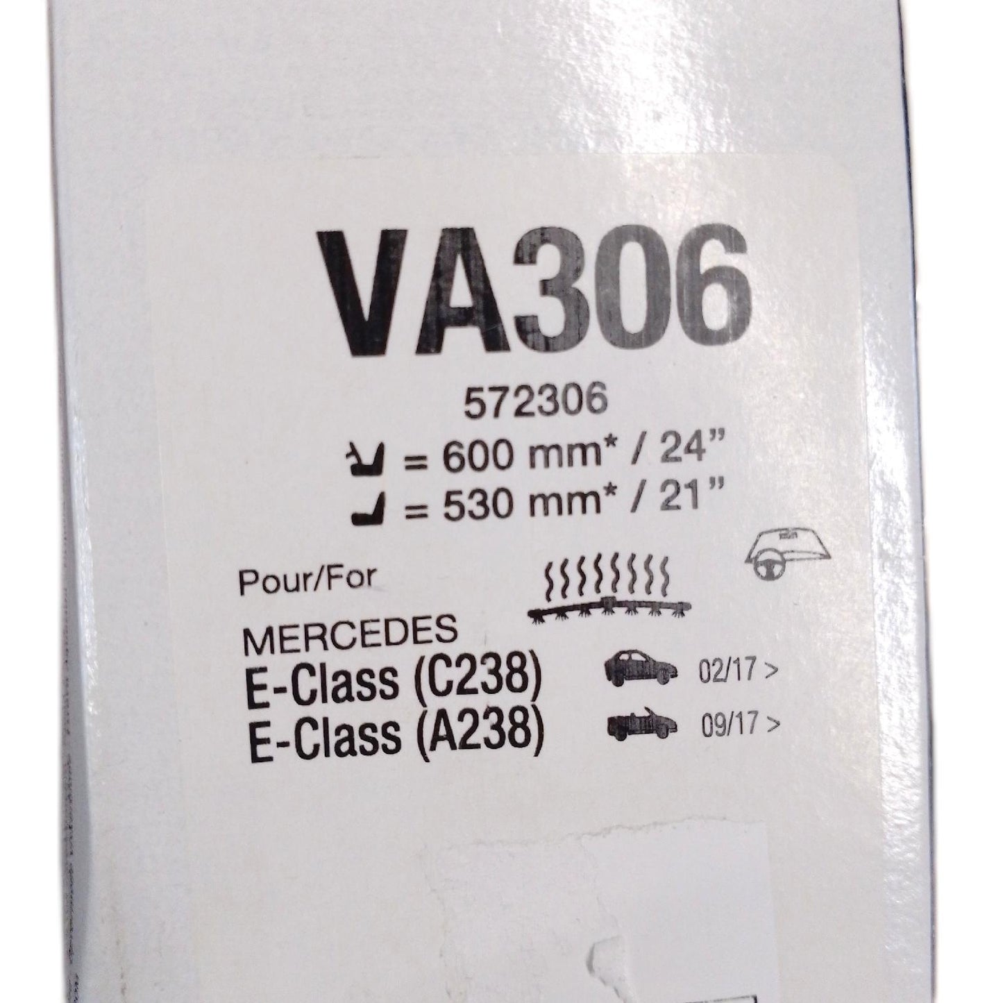 Valeo Scheibenwischer Autozubehör Silencio Original Aquablade Wischer Set Reinigung