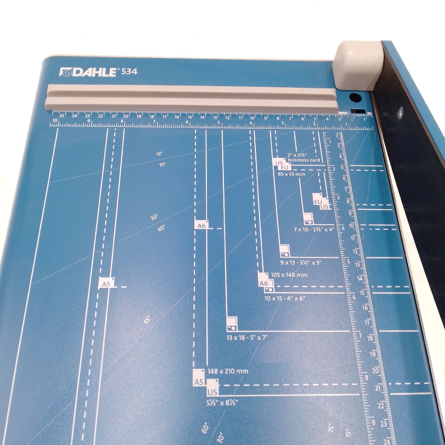 Dahle 534 Schneidemaschine bis DIN A3 15 Blatt Plastikschiene fehlt