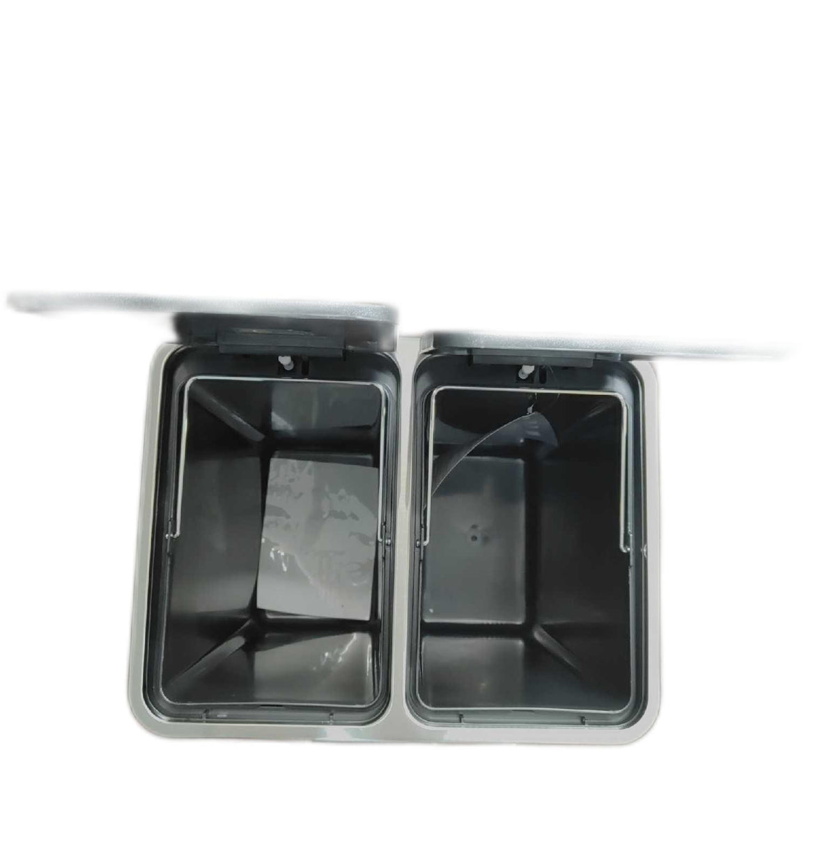Mülleimer Küche Mülltrennungssystem Haushalt 2 Fächer 2 X 15 Liter