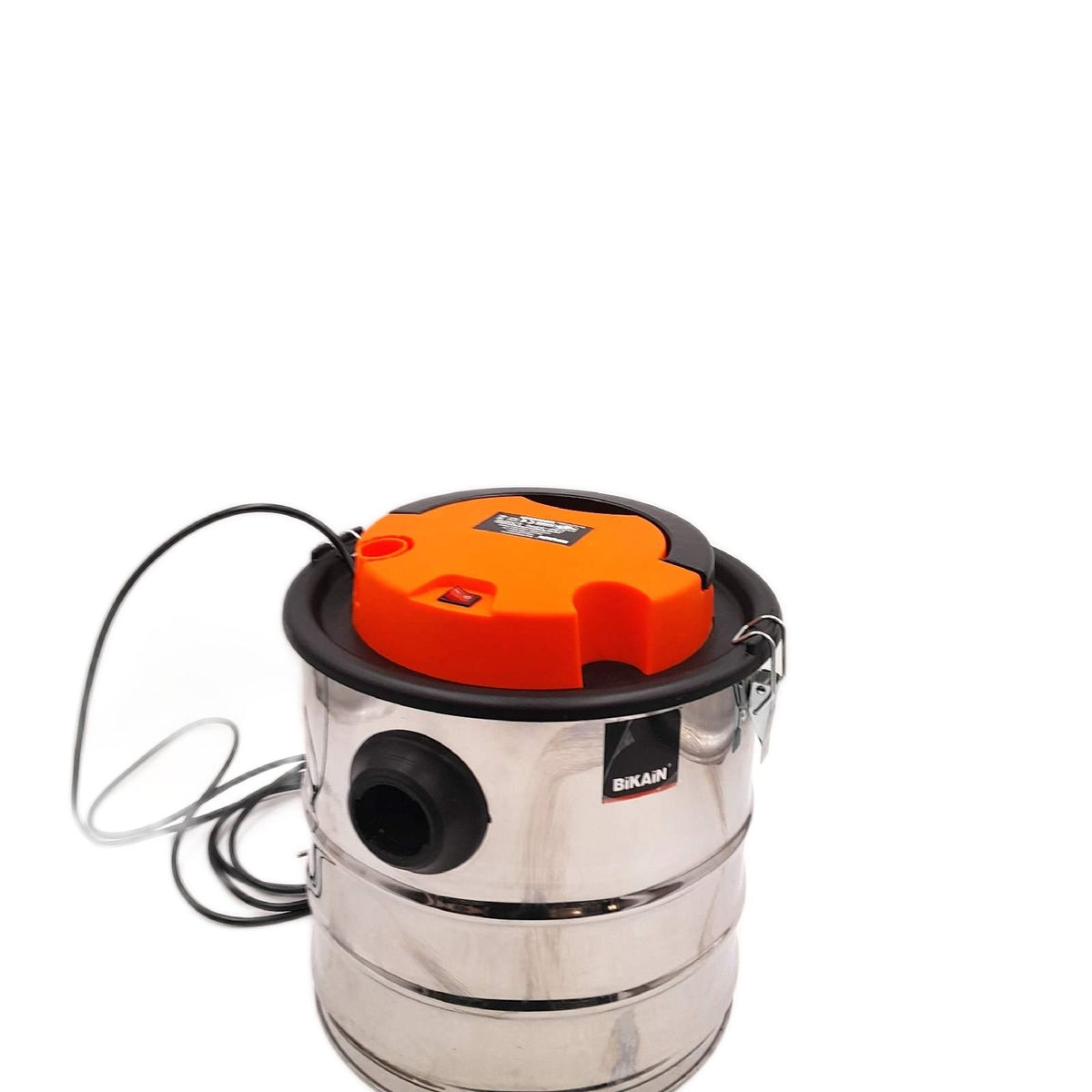 Bikain di1200inox Aschesauger 1200 W 20 L Edelstahl Silber