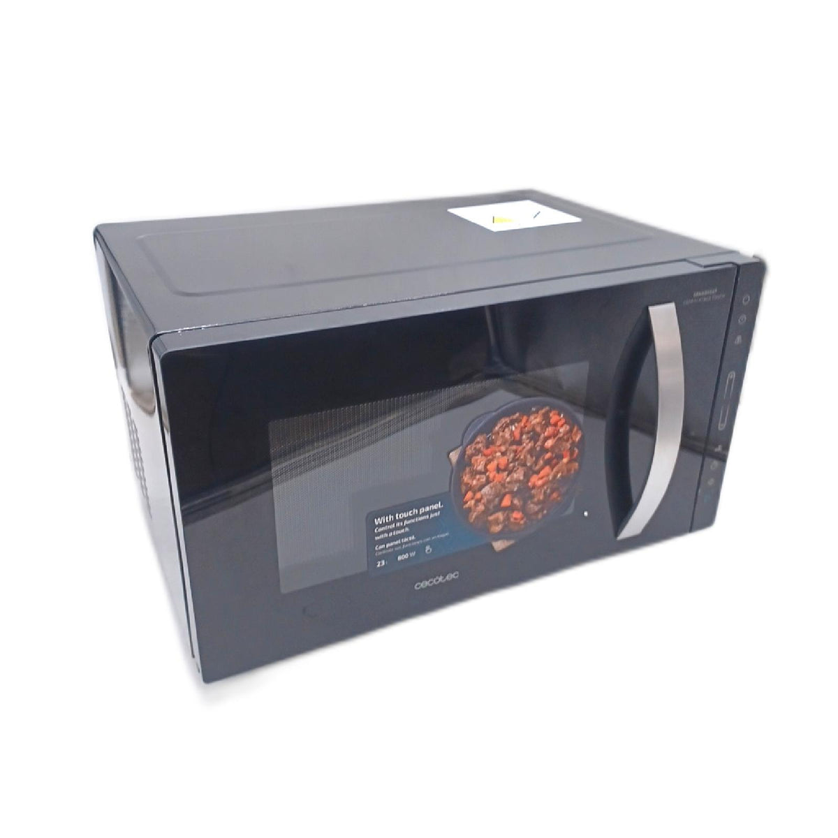 Cecotec Mikrowelle Küchengeräte GrandHeat 2300 Flatbed Touch Bedienung