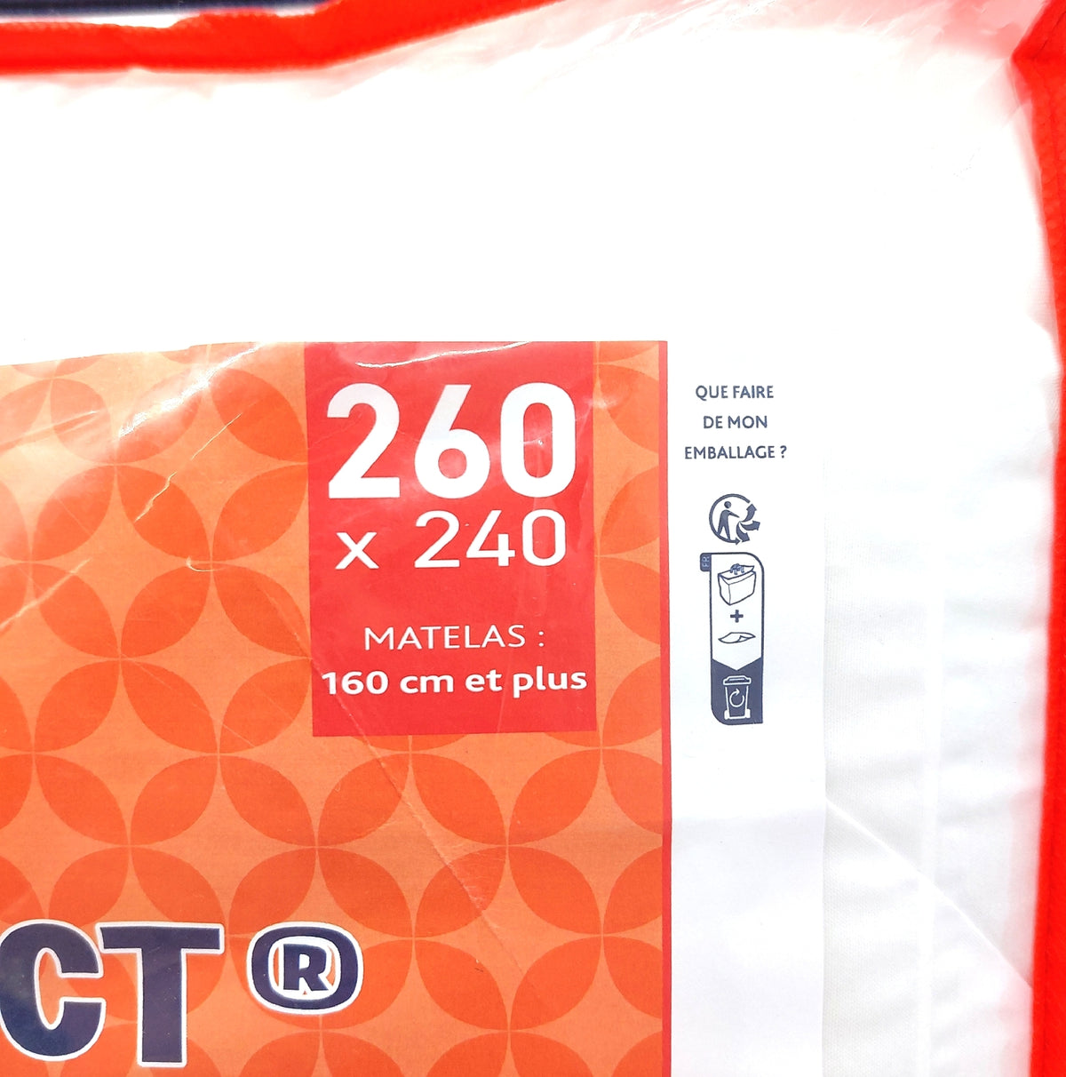 Dodo warme Bettdecke Saniprotect 240 x 260 cm Milbenschutz passend für zwei Personen