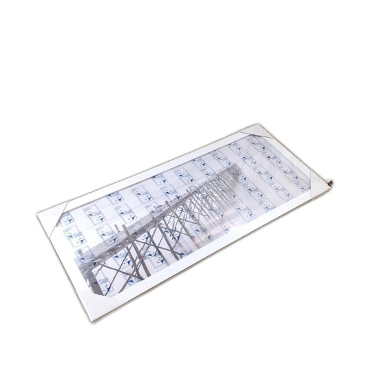 Americanflat Bilderrahmen Wohnaccessoires 40x100 cm Großformat weiß Holzmodern