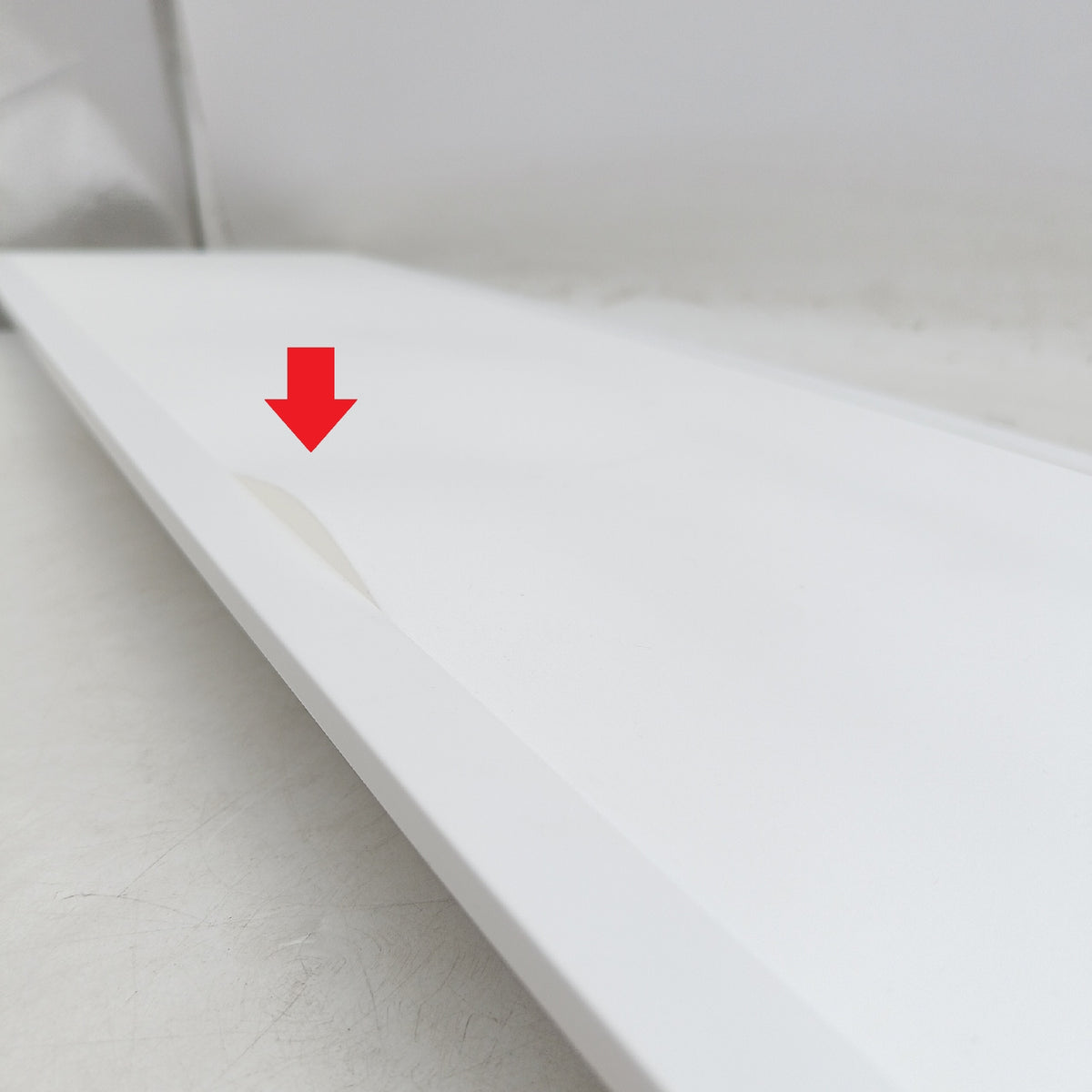 Briloner Leuchten LED Deckenlampe Panel dimmbar mit Fernbedienung warmweiß kaltweiß 100x25x6 cm Weiß Transportschaden