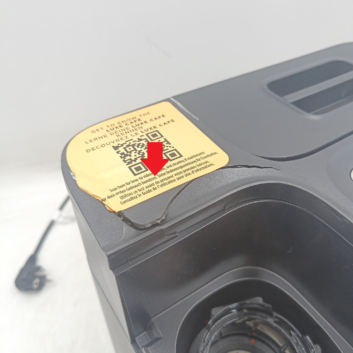 Ninja Luxe Premier 3 in 1 Kaffeemaschine Grau Metall Transportschaden fehl