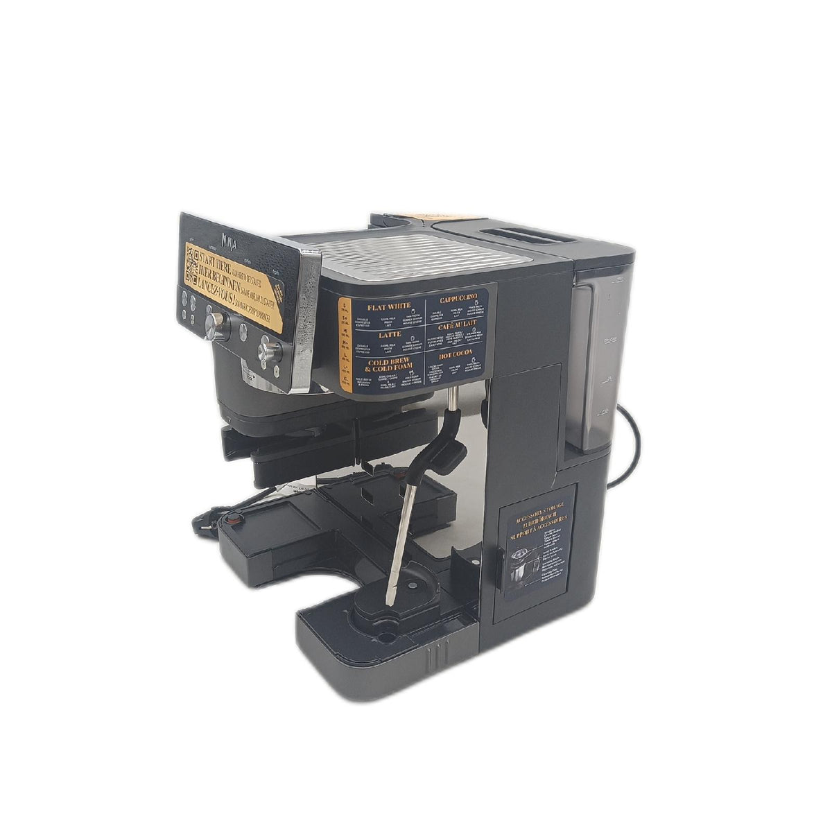 Ninja Luxe Premier 3 in 1 Kaffeemaschine Grau Metall Transportschaden fehl