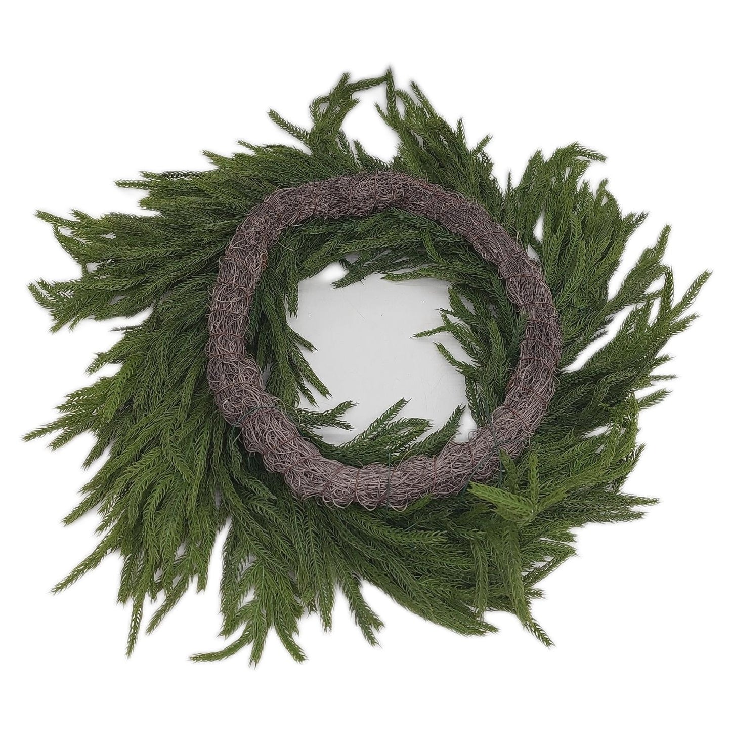Norfolk Kiefernkranz Haustür Dekoration Weihnachtskranz grün festlich elegant flor