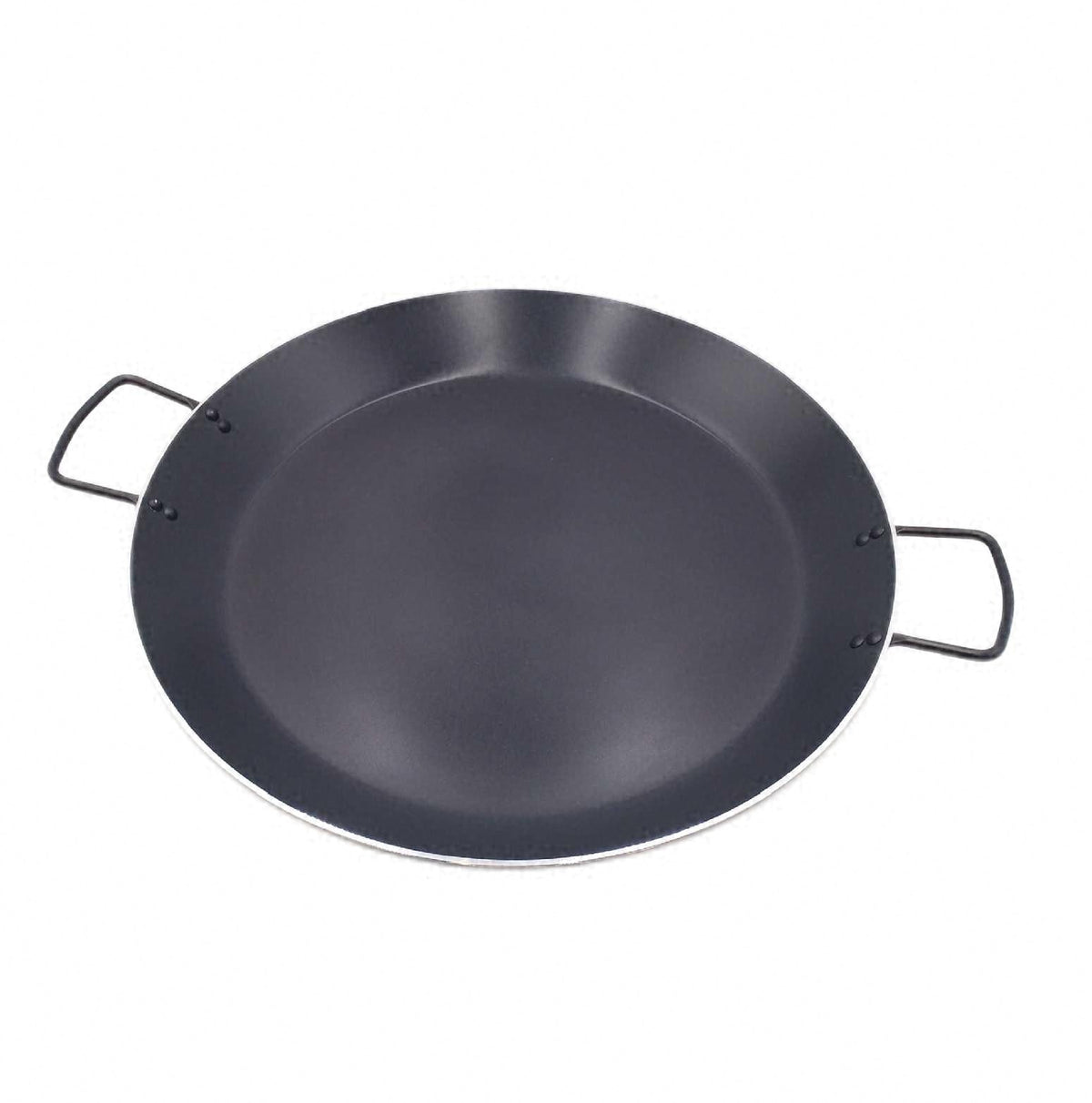 Ibili Paellera Paellapfanne 14 Personen Ø 50 cm Schwarz Paella Pfanne Servierpfanne
