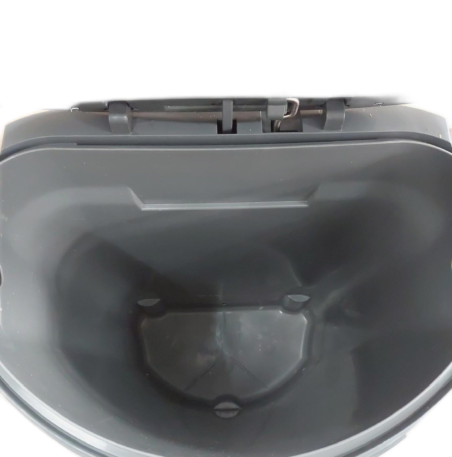 Brabantia Treteimer Haushalt Müllbehälter FlatBack Plus 40 Liter leise White Kunststoff