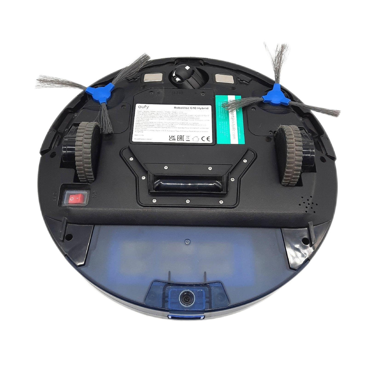 eufy Saugroboter mit Wischfunktion  RoboVac G10 Hybrid  Smart Dynamic Navigation  2-in-1 Sauger & Wischmopp Roboterstaubsauger  2000Pa Saugkraft  Selbstaufladend  ideal für Hartböden Schwarz