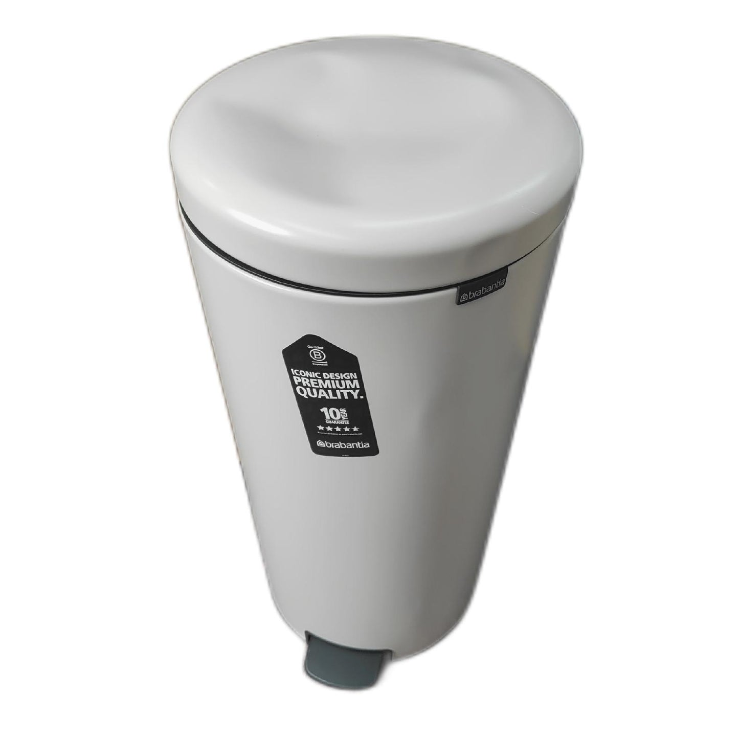 Brabantia Treteimer Abfalleimer NewIcon 30L Große Kapazität Sanft schließend für die Küche