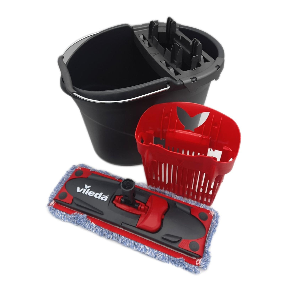 Vileda UltraMax Mikrofaser und Baumwolle  komplettes Mopp- und Eimer-Set