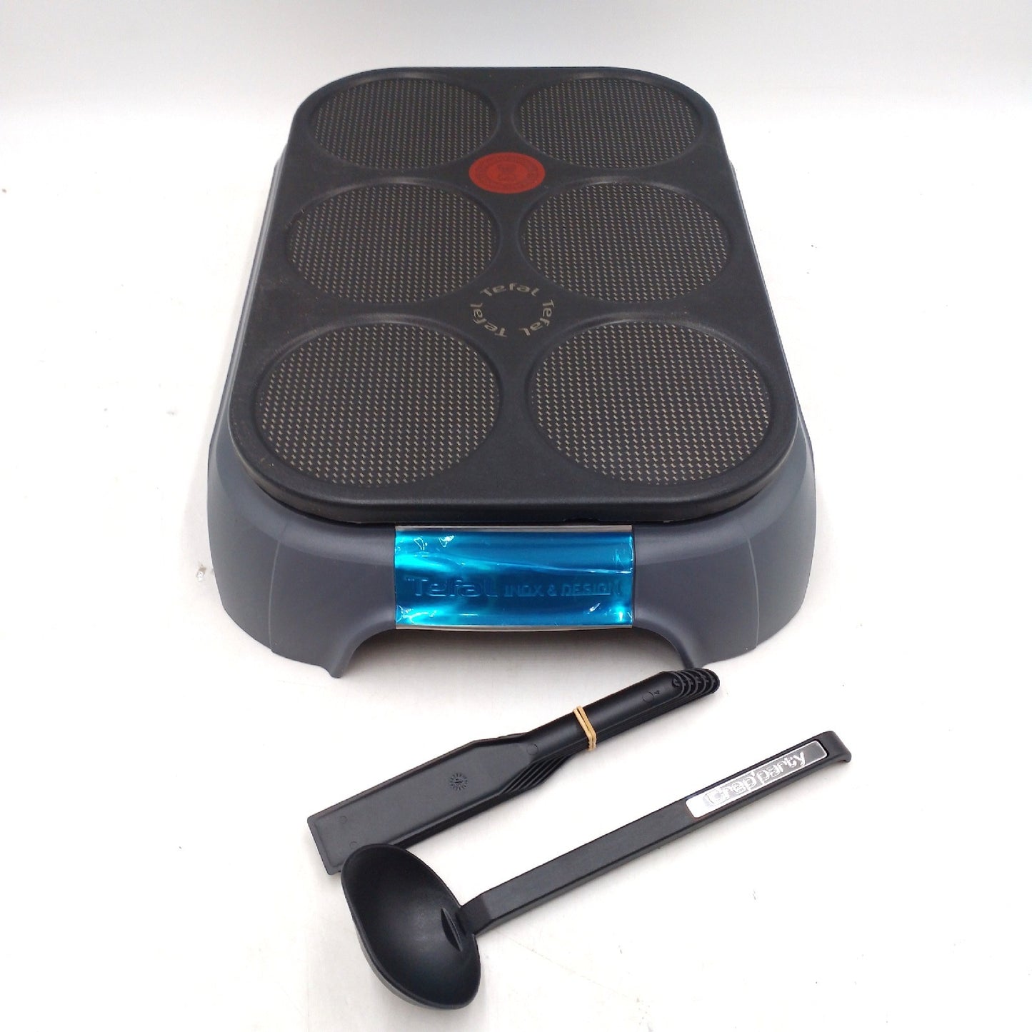 Tefal Platten Set Küchengeräte Crep Party 6 Personen Antihaftbeschichtung