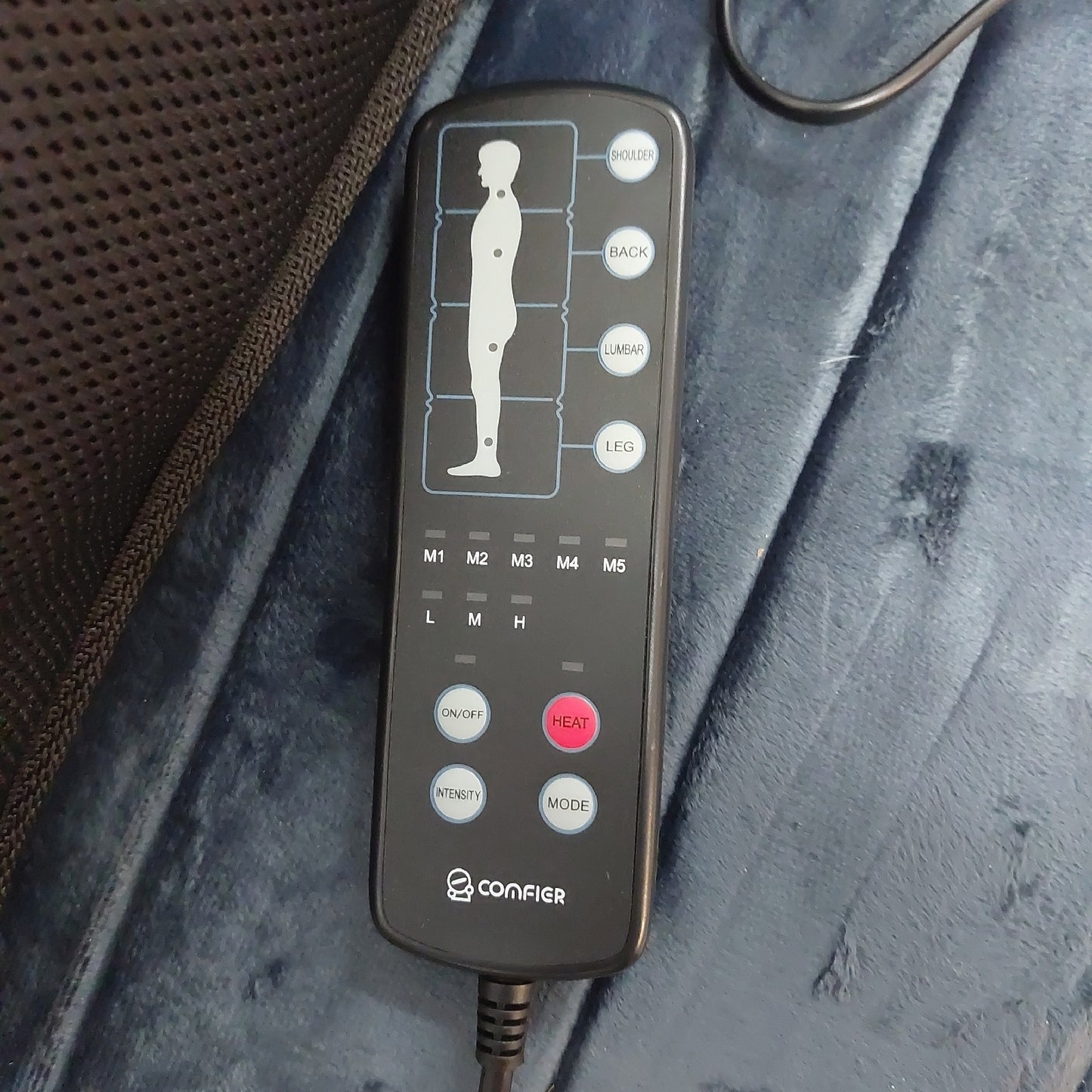 Comfier Massagematte Wärmefunktion Ganzkörpermassagematte -  DEFEKT