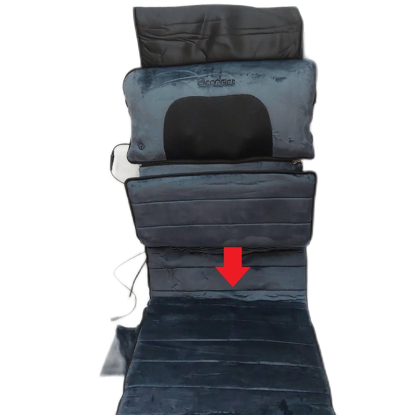 Comfier Massagematte Wärmefunktion Ganzkörpermassagematte -  DEFEKT