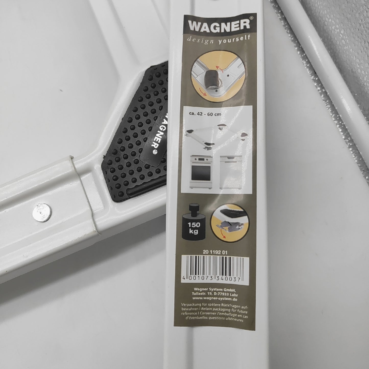 WAGNER Transporthilfe Ladehilfen MM 1192 I 42 60 x 5 cm größenverstellbar praktisch robust