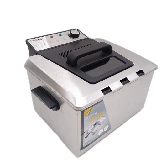 Princess Fritteuse 3270 Watt 5 Liter Thermostat 3 Frittierkoer