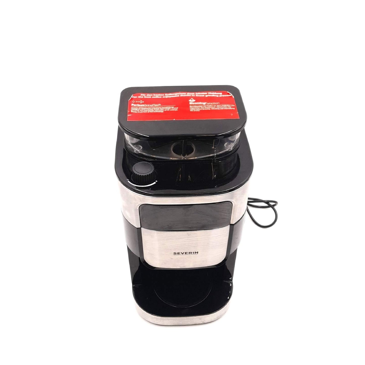 SEVERIN KA 4814 Filterkaffeemaschine Edelstahl Mahlwerk Thermoka gebraucht un
