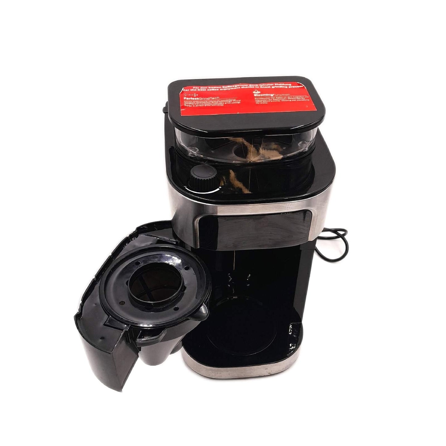 SEVERIN KA 4814 Filterkaffeemaschine Edelstahl Mahlwerk Thermoka gebraucht un