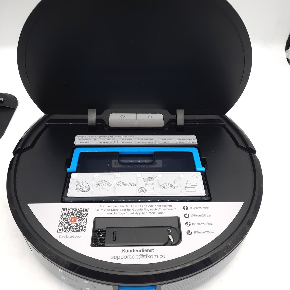Tikom G8000 Pro Saugroboter Wischfunktion 2 in 1 Staubsauger Roboter 45 - Defekt