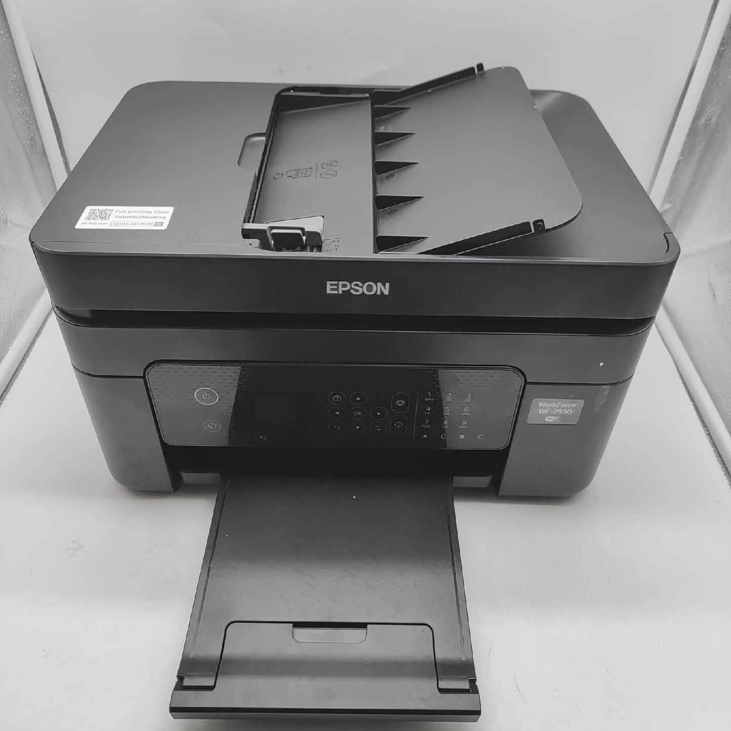 Epson Workforce WF-2930DWF 4-in-1 Tinten-Multifunktionsgerät Druck Scan - Defekt