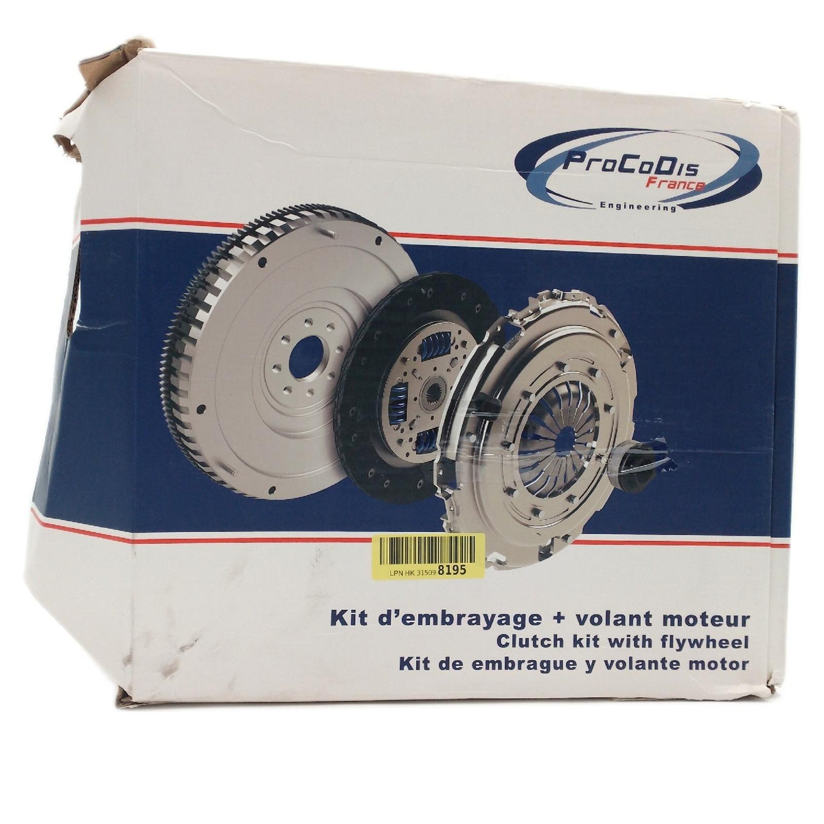 PROCODIS France KTV044 Kupplungssatz mit Schwungrad