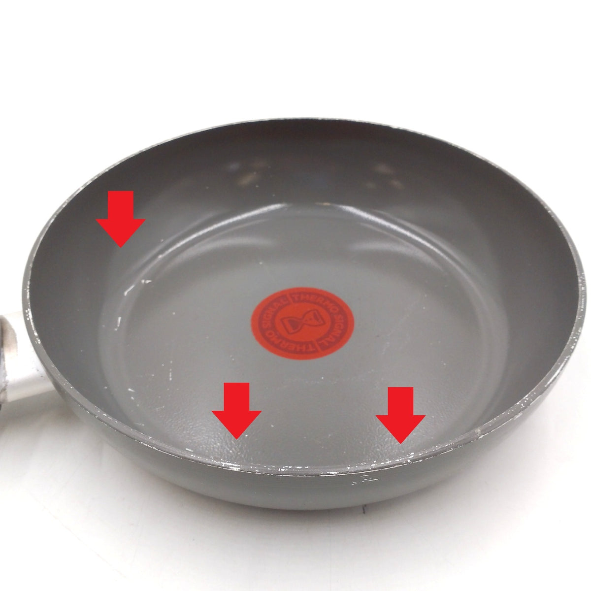 Tefal Renew On Antihaft Keramikpfanne Induktion Rot 20 cm Krat