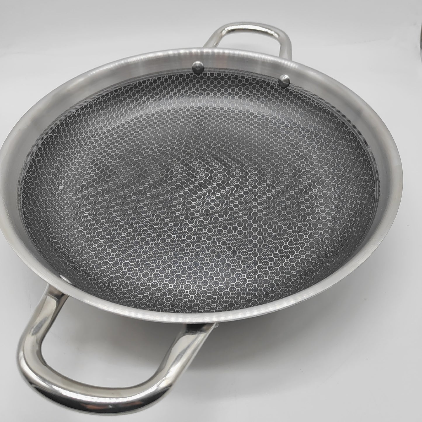 GSW Servierpfanne Pfannen Innoxa Black Edelstahl Wab Struktur Kratzfest Pans