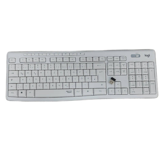 Logitech MK295 kabellose Tastatur SilentTouch ohne Maus unvollständig