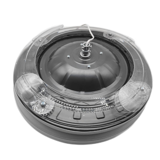 mimotec Deckenventilator Licht Haube mit Fernbedienung DC Motor Energieeffizient