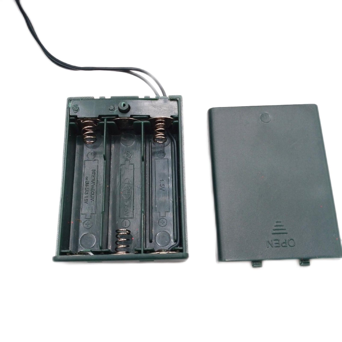 Weihnachtskranz Lichterkranz Dekoration 45 cm 15 LEDs Tannenz