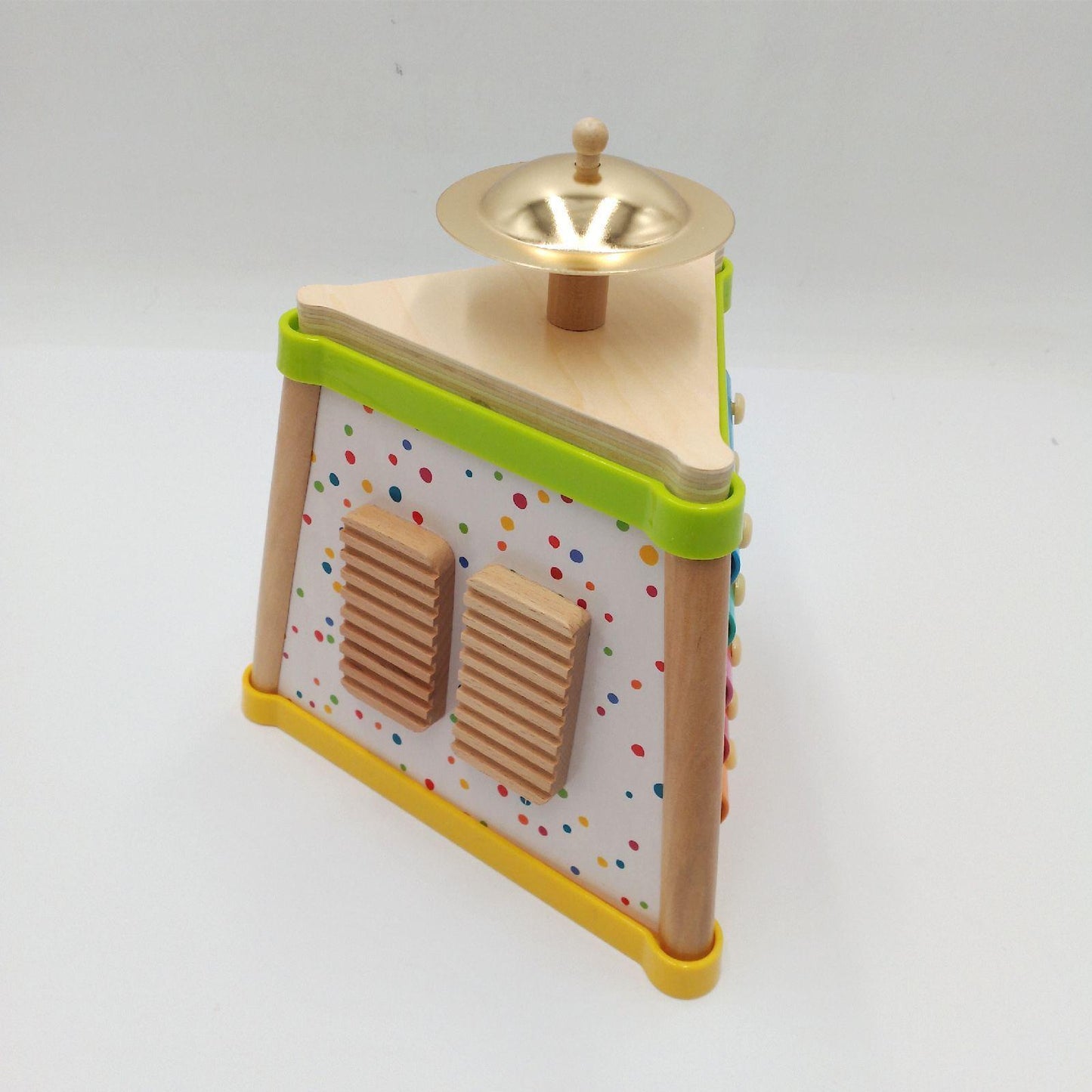 small foot Musikdreieck Holz Spielzeug ab 3 Jahren Modell 11507 Klangvielfalt für