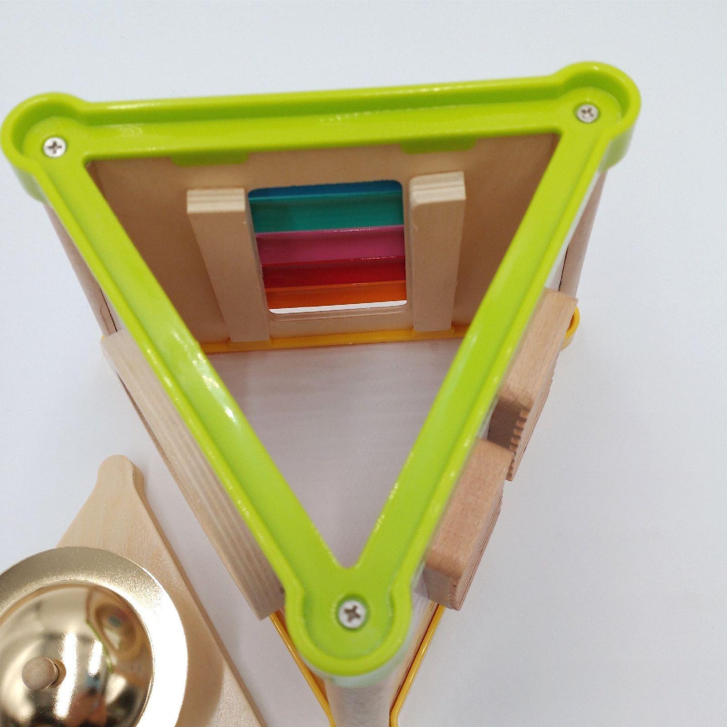 small foot Musikdreieck Holz Spielzeug ab 3 Jahren Modell 11507 Klangvielfalt für