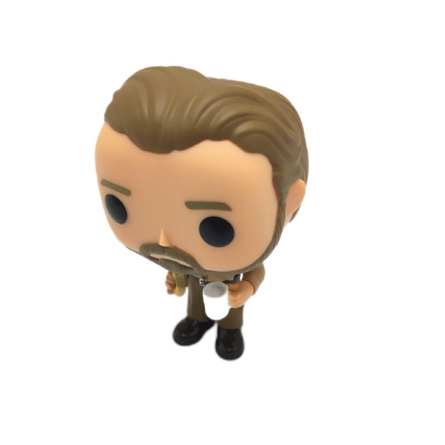 Funko Pop! Television: Stranger Things - Jim Hopper mit Donut - 1/6 Quote Für Seltene Chase-VarianteASE - Vinyl-Sammelfigur - Geschenkidee - Offizielle Handelswaren - TV Fans