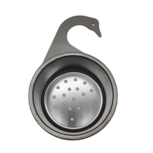 Spiralförmiger Edelstahl Siebkorb Küchenzubehör Küchenspülen Abflusssieb Spiralform langlebig praktisch