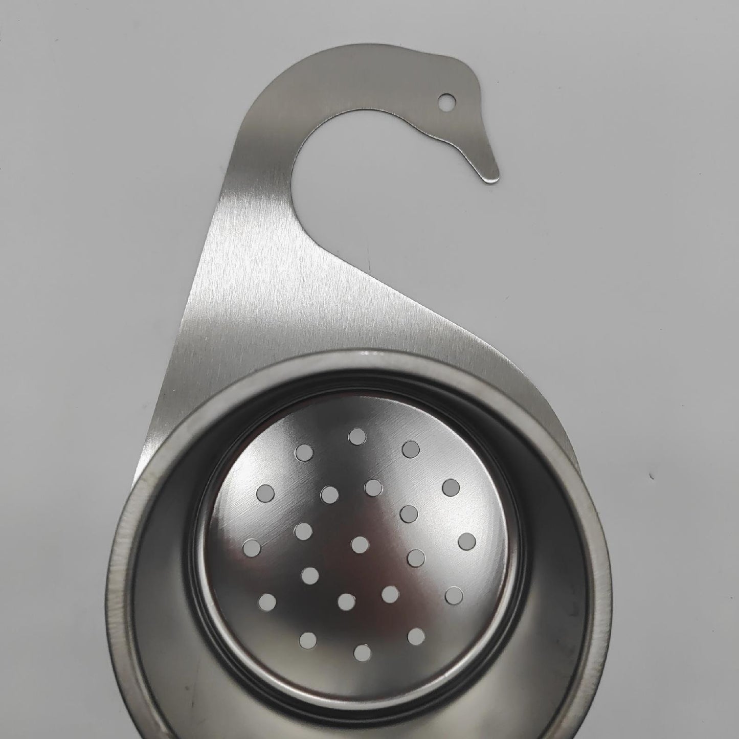 Spiralförmiger Edelstahl Siebkorb Küchenzubehör Küchenspülen Abflusssieb Spiralform langlebig praktisch