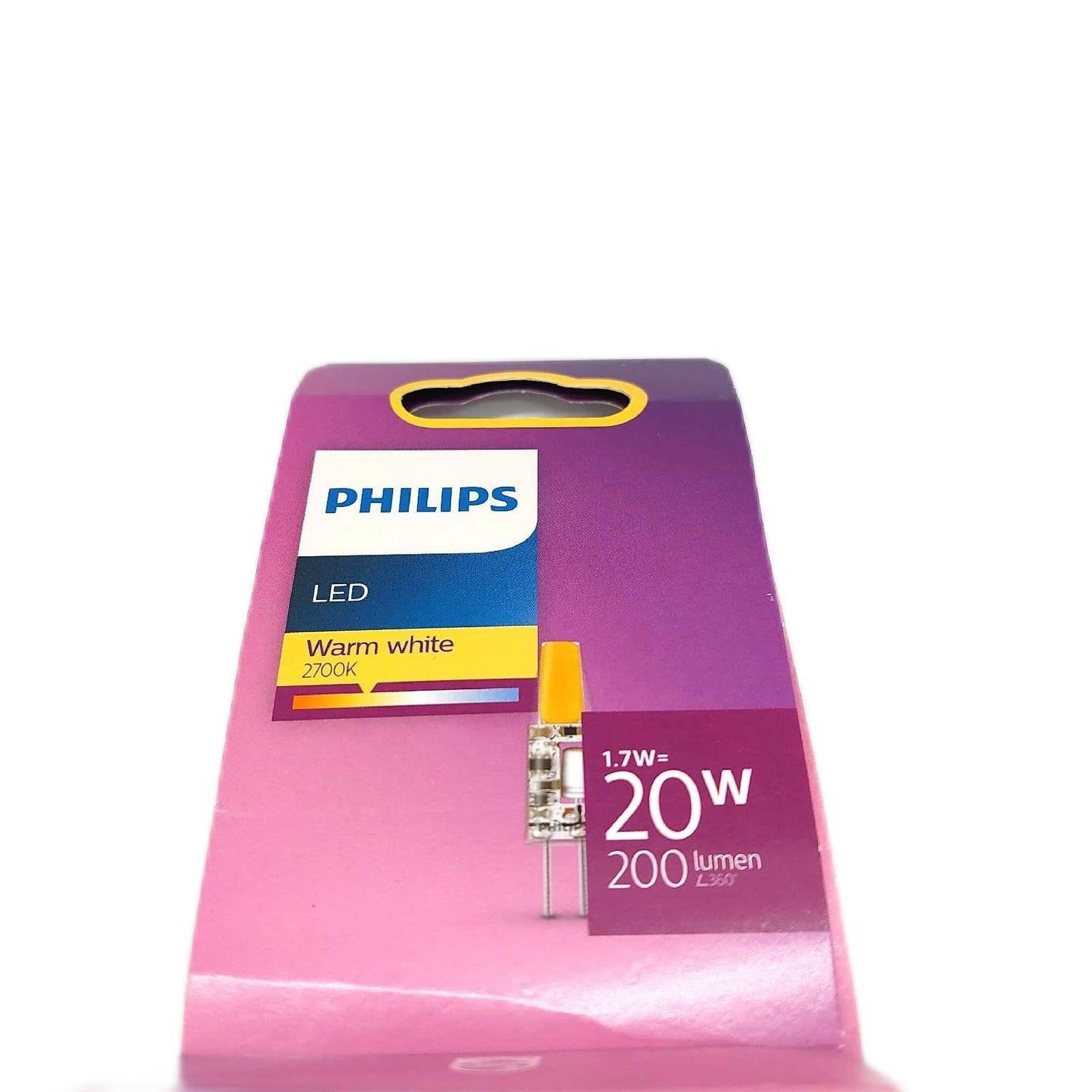 Philips Standard LED Brenner Ersatz Halogen 20W G4 Sockel warmweißes Licht