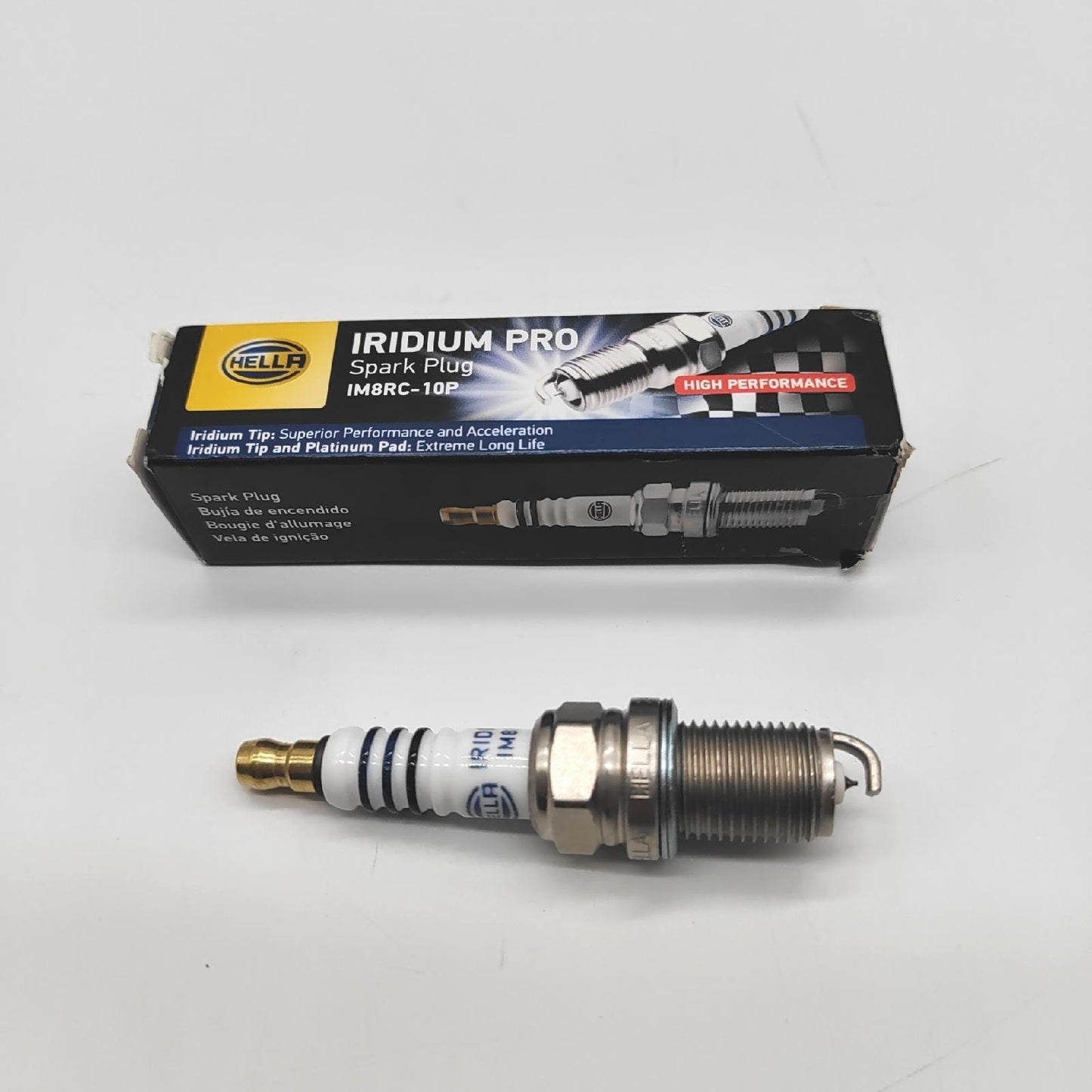 HELLA Zündkerze Autoteile Iridium Pro IM8RC 10P SW 16 langlebig hochwertig leistungsstark