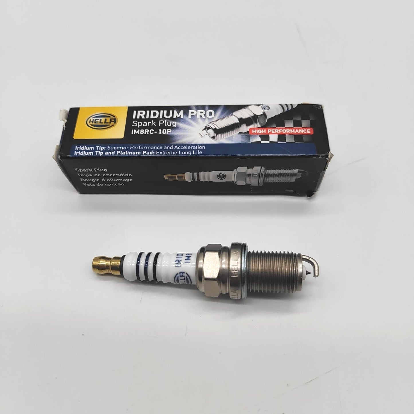 HELLA Zündkerze Autoteile Iridium Pro IM8RC 10P SW 16 langlebig hochwertig leistungsstark