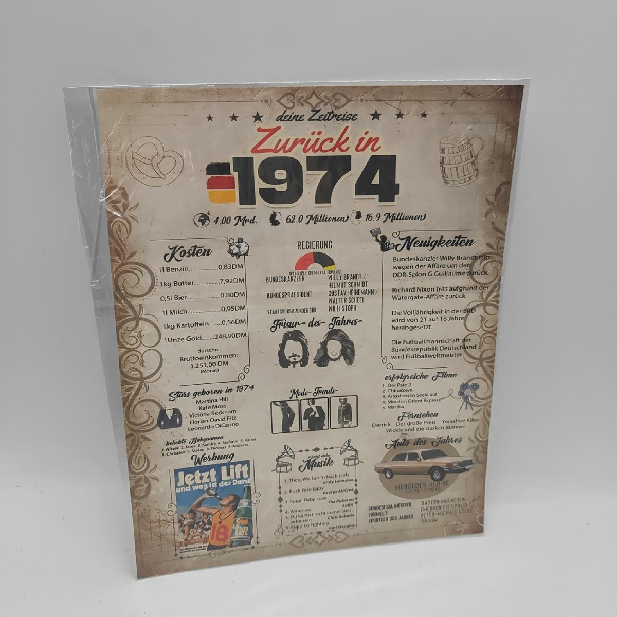 DERAYEE Weihnachtskarten Weihnachtskarten set Weihnachtspostkarte für WeihnachtsgeschenkeVerschiedene Arten von Weihnachtskarten. 1974