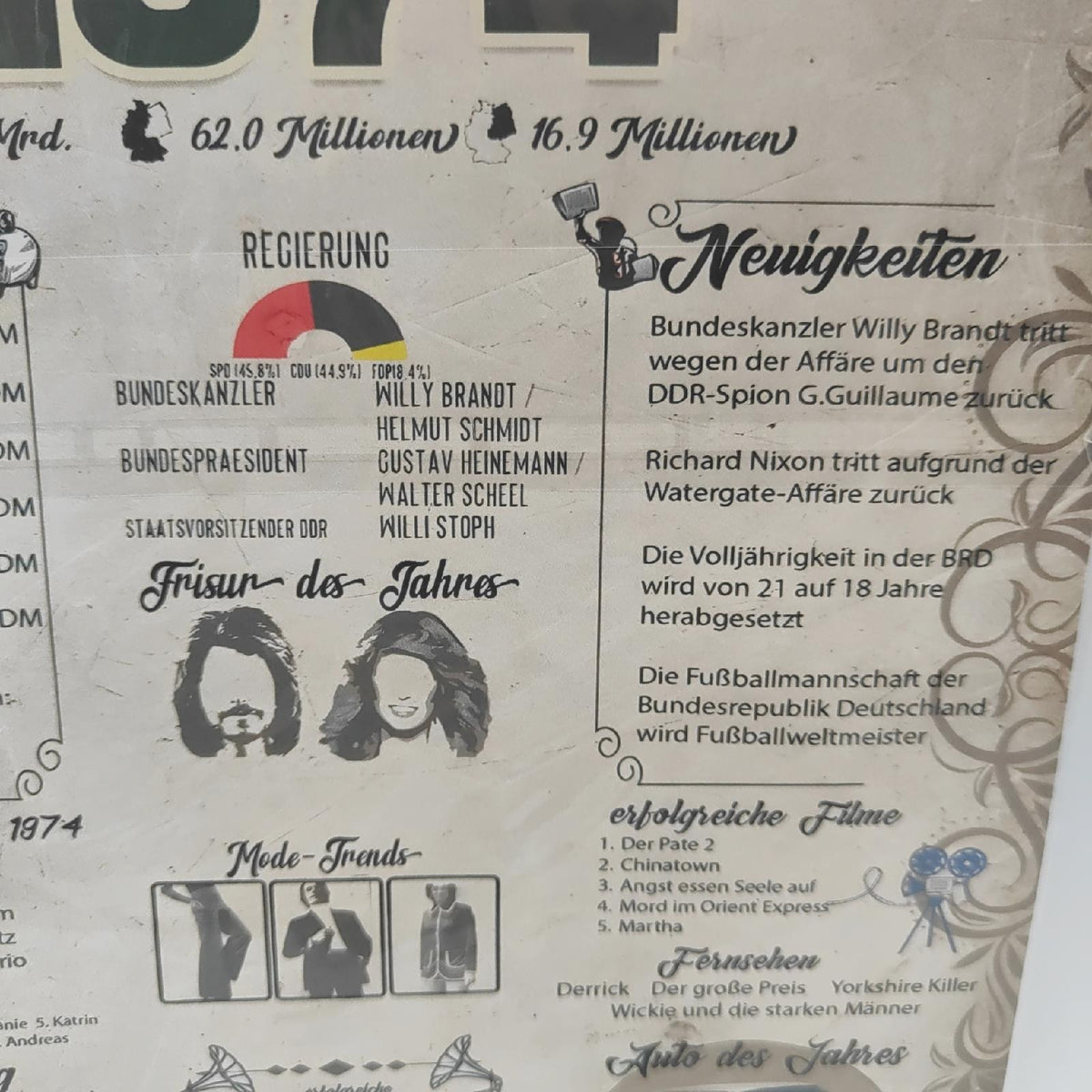 DERAYEE Weihnachtskarten Weihnachtskarten set Weihnachtspostkarte für WeihnachtsgeschenkeVerschiedene Arten von Weihnachtskarten. 1974