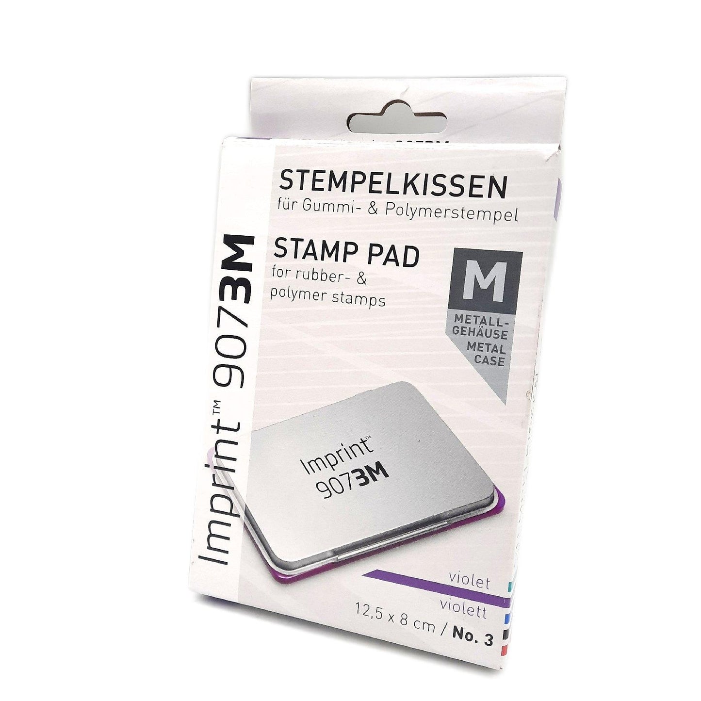 Imprint Handstempelkissen Bürobedarf Stempelkissen 9073M violette wasserbasierte Tinte langlebig robust