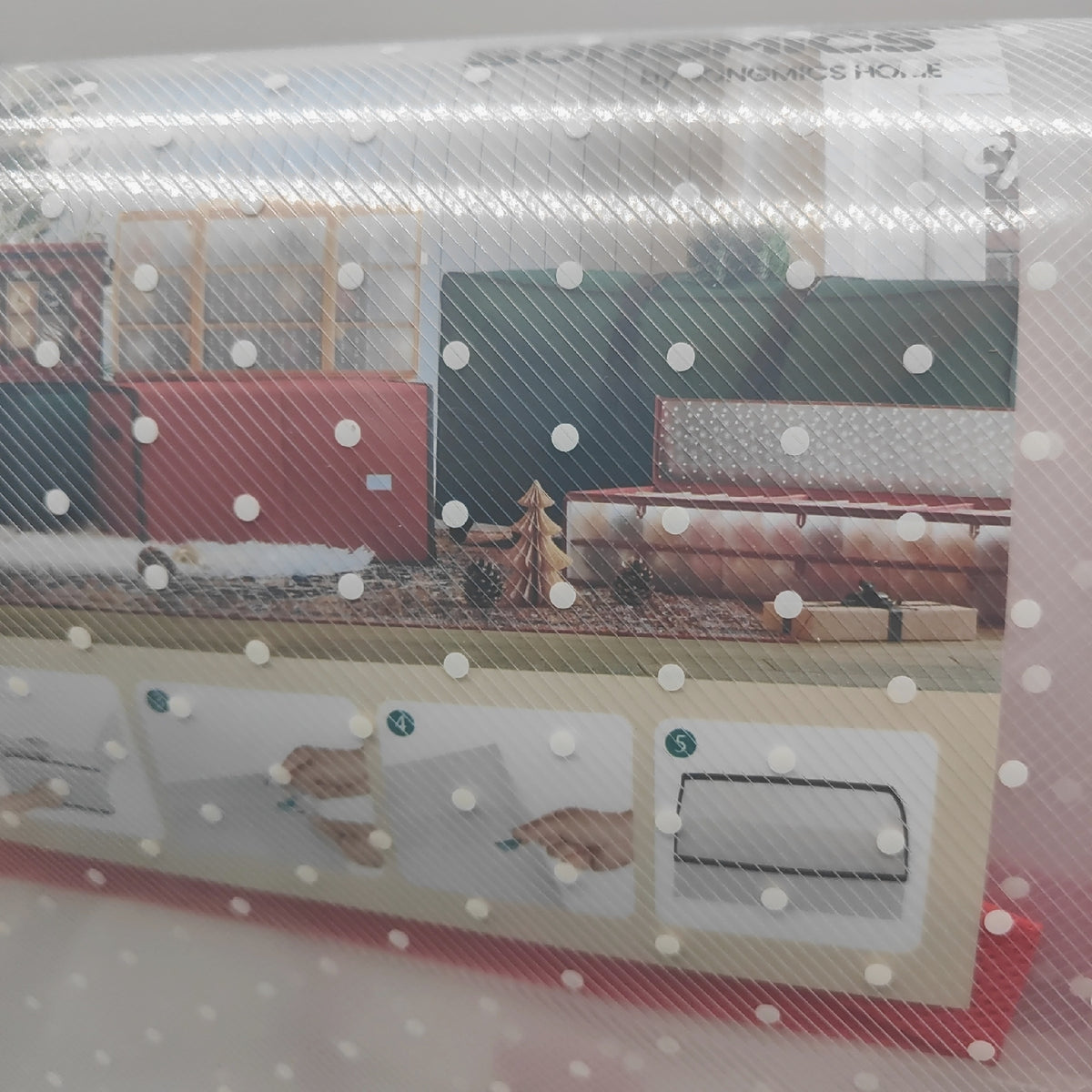 Aufbewahrungsbox Organisationssystem Ordnungsspielraum 54 Fächer Weihnachtskugeln Winter