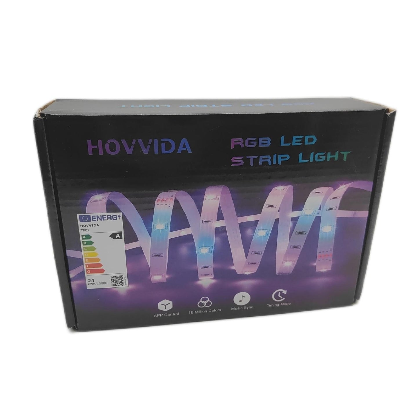 HOVVIDA LED Strip 5M 30 LEDsMeter 150 LED RGB LED Streifen APP Fernbedienung