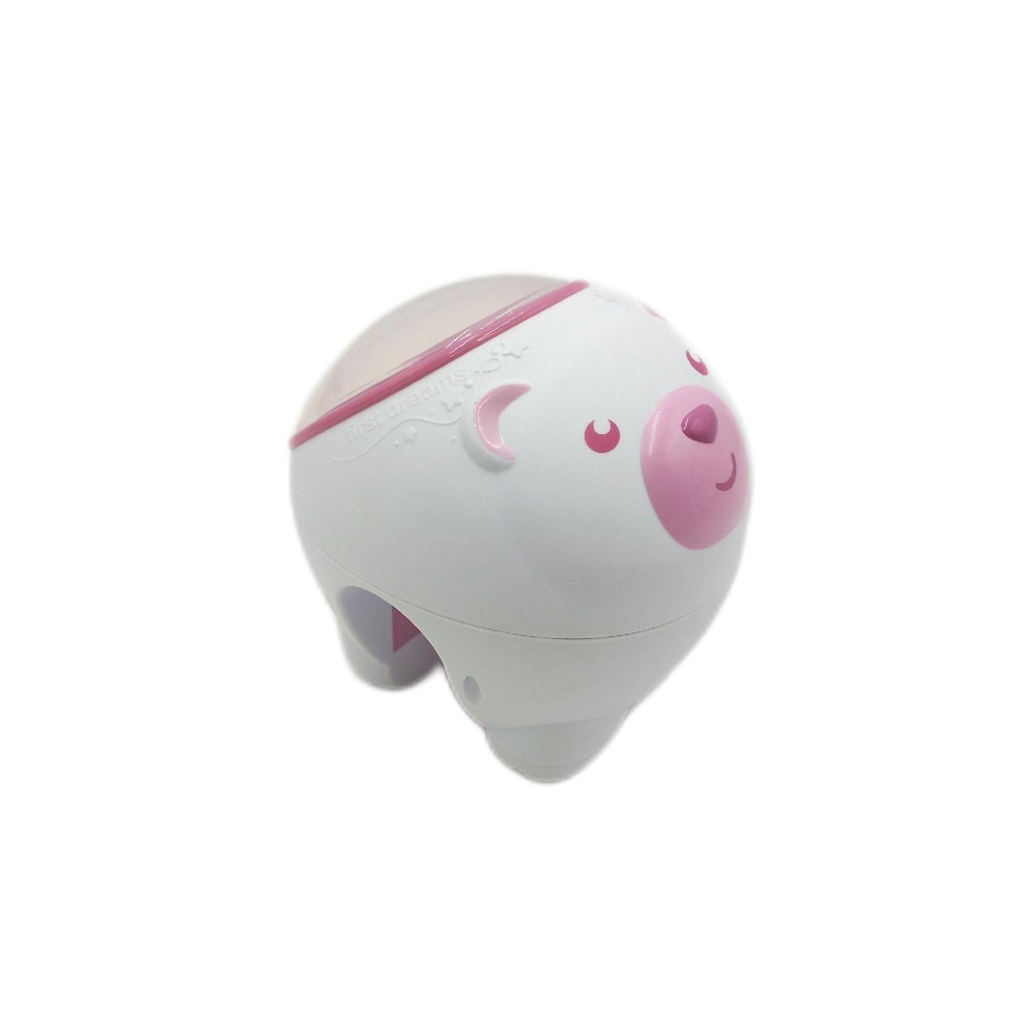 Chicco First Dreams Eisbär Projektor, 2in1 Wiege und Bett Projektor, Kinder Nachtlicht, Aurora Borealis Projektion, entspannende Klassische Musik und Naturgeräusche, Baby-Spielzeug, 0 Monate +, rosa