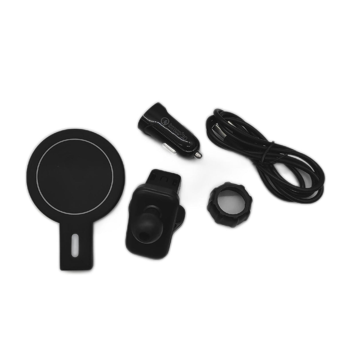 Samaray Autoladegerät Autozubehör Kabelloses Ladegerät iPhone 14 15W Schnellladen Adapter Qc 3 0 Magnetisch