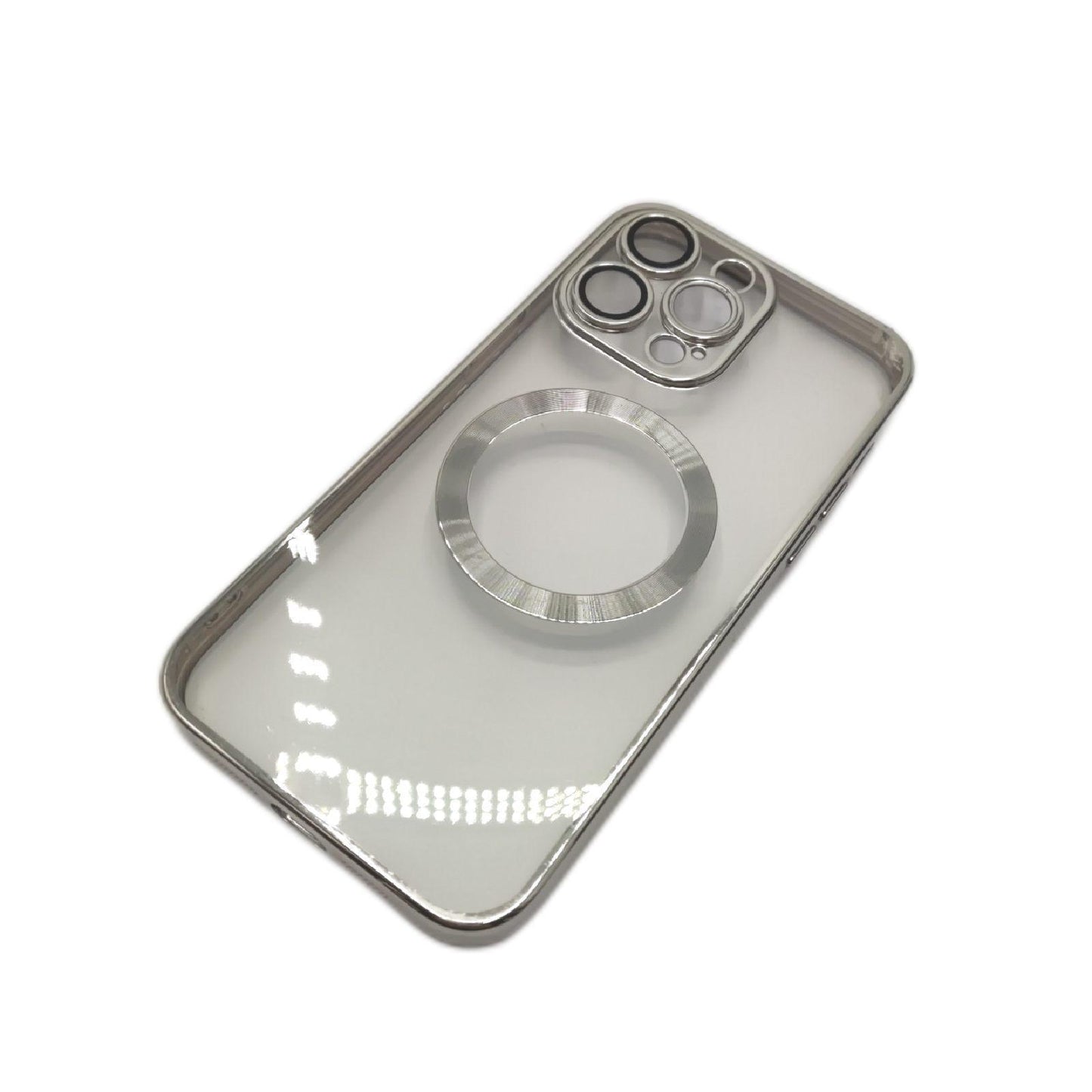 Giolus Clear iPhone 14 Pro Max Hülle Kompatibel MagSafe Kameraschutz 2 Stück Smartphone Zubehör Ultra dünn Schutz