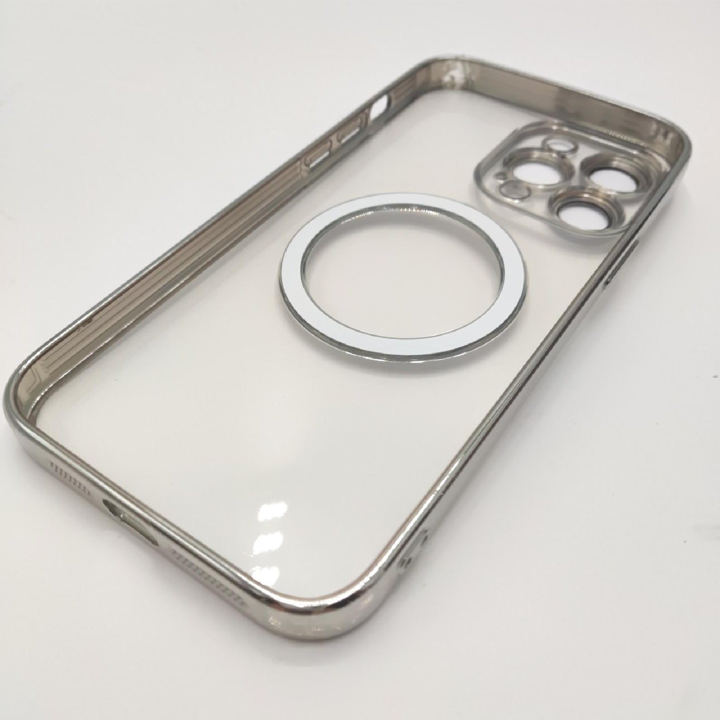 Giolus Clear iPhone 14 Pro Max Hülle Kompatibel MagSafe Kameraschutz 2 Stück Smartphone Zubehör Ultra dünn Schutz